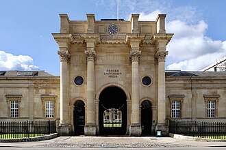Oxford University Press building from Walton Street