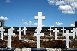 The Argentine Military Cemetery on East Falkland