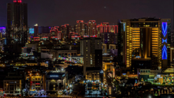 Erbil skyline at night