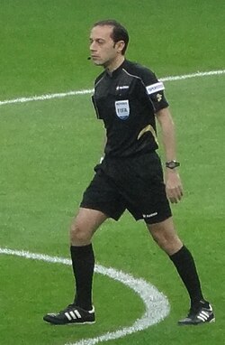 Cüneyt Çakır was the final's referee.
