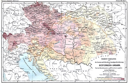 Literacy in Austria-Hungary (census 1880)