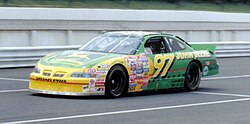 John Deere sponsorship on Chad Little's NASCAR car