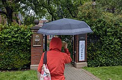 Overseas polling location in Toronto.
