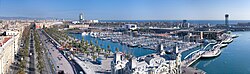 Port Vell in winter