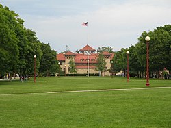 The Queens College quad