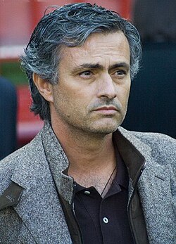José Mourinho, World's Best Club Coach with three different clubs (Porto, Chelsea and Real Madrid).