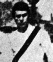 Arthur Johnson, the first player to score an official goal in Real Madrid's history.