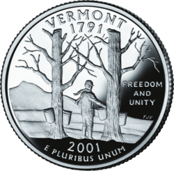 Freedom and Unity, the motto of Vermont on its state quarter