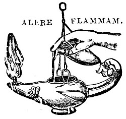 Former logo of Taylor & Francis, from a 1900 publication