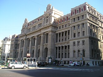 The Palace of Justice, site of the Supreme Court.