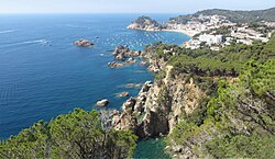 The coastal Mediterranean region of Costa Brava, Catalonia, Spain