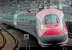 E6 and E5 series Shinkansen models