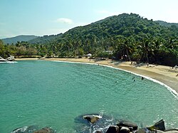 Cabo San Juan is one of the more popular swimming areas