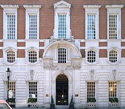 Hudson House, the former Country Life offices in Tavistock Street, London. Designed by Edwin Lutyens and built in 1904.