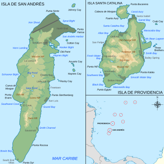 Cities of San Andrés and Providencia