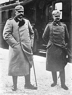 Hindenburg and Ludendorff in 1918