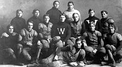 The University of Wisconsin football team in 1903