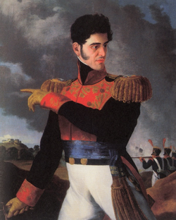 Antonio López de Santa Anna, who dominated Mexican politics in the first half of the 19th century