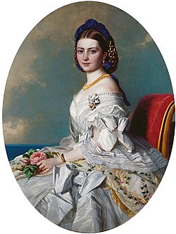 Portrait by Albert Gräfle, 1863