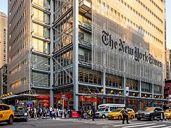 The New York Times Building in Midtown Manhattan, New York