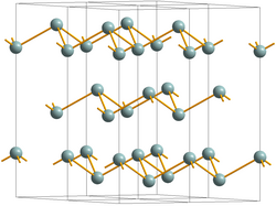 Crystal structure common to Sb, AsSb, and gray As