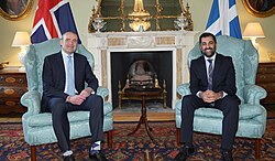 Yousaf meets with President of Iceland, Guðni Th. Jóhannesson, 2024