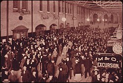 Union Station in St. Louis was the world's largest and busiest train station when it opened in 1894.