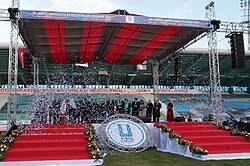 2011 Winter Universiade opening in Kazım Karabekir Stadium.