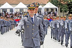 Training of soldiers of the Military Police of São Paulo State at the Military Police Academy of Barro Branco