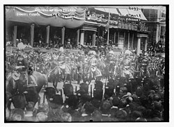 The funeral of King Edward VII. General French, Sir Evelyn Wood, Lord Roberts, Lord Kitchner.