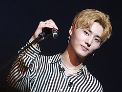 Young K performing in 2017