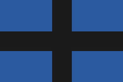 Flag of Greek rebels in Thrace during the Greek War of Independence.