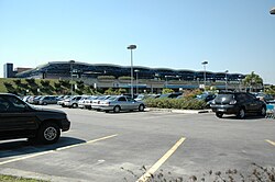 Terminal landside view