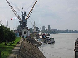 The Port of Vukovar, Danube River