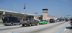 Westbank toll plaza in March 2007