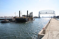 The Aerial Lift Bridge in Duluth