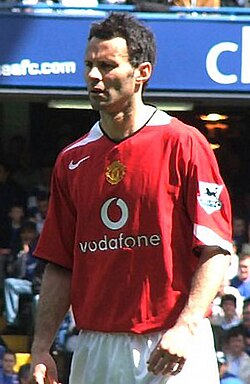 As his career progressed, Giggs abandoned his position on the left wing for a more central role.