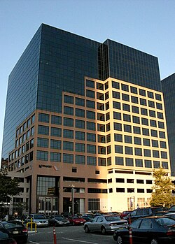 NJ Transit headquarters in Newark
