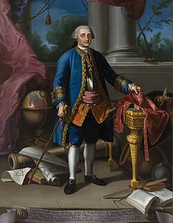 The Count of Aranda, the leader of the Aragonese faction in the courts of Charles III and Charles IV