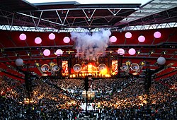 Muse at Wembley, June 2007