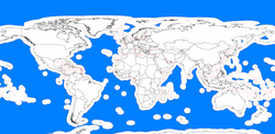 The high seas, or international waters, are highlighted in blue.