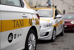 Taxis of Montevideo.