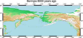 Beringia, 8000 years ago