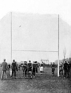 Blackheath playing Oxford University in 1905