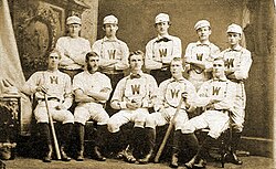 W&J baseball team of 1870
