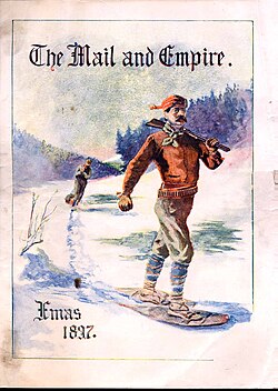 Cover for The Mail and Empire, a newspaper and predecessor to the modern The Globe and Mail