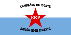 Monte Ramón Rosa Jiménez Company Flag
