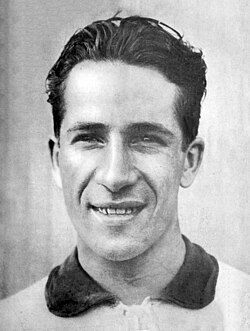 Portrait photograph of Guillermo Stábile