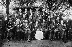 Players of FC Borussia in 1900