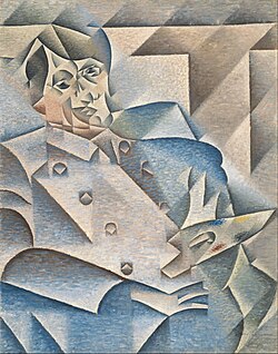 Juan Gris, Portrait of Pablo Picasso, 1912, oil on canvas, Art Institute of Chicago[66]